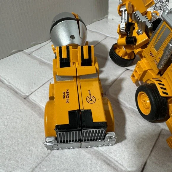 Jinbao Big-Moe Devastator KO Transformers Construction Vehicle Robot Set Lot - Picture 2 of 13